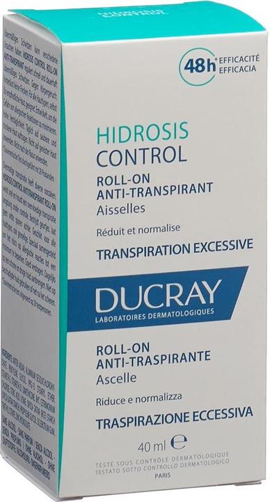 Actual product image Ducray Hidrosis Control (Roll-on, 40 ml)