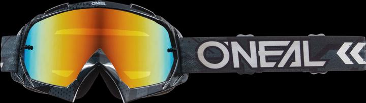 Image du produit O Neal B-10 Goggle CAMO V.22 noir/blanc - radium red (Noir, Noir Blanc)