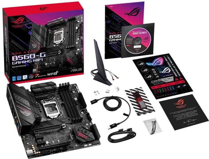 Actual product image ASUS ROG STRIX B560-G GAMING WIFI (LGA 1200, Intel B560, mATX)