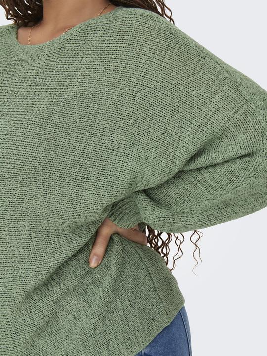 Image du produit Only Knit Fit Col rond Plus Côtelé Poignets Pulls tricotés (M)