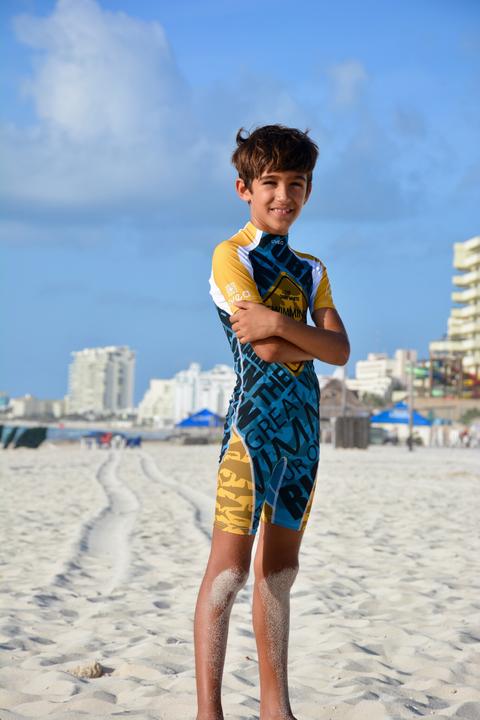 Image du produit Uvea Maillot de bain enfant UPF 0 Manly Scareme (116, 122)