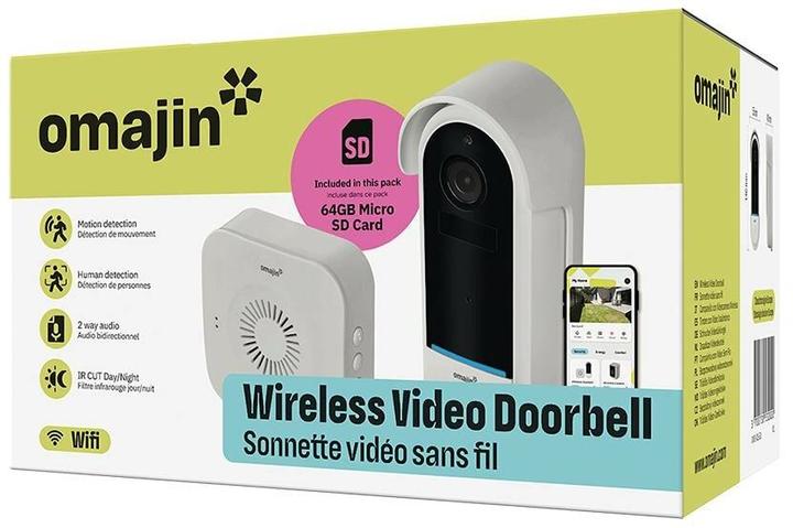 Actual product image Omajin Video doorbell (Wi-Fi)
