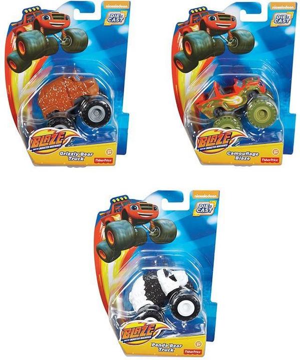 Productafbeelding Blaze And The Monster Machines FISHER PRICE "Blaze en jeep monsters" auto (metaal), CGF20