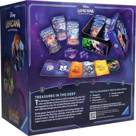 Image du produit Disney Lorcana Trading Card Game : Set 4 - Trove Pack (anglais) (Anglais, Pack de boosters)