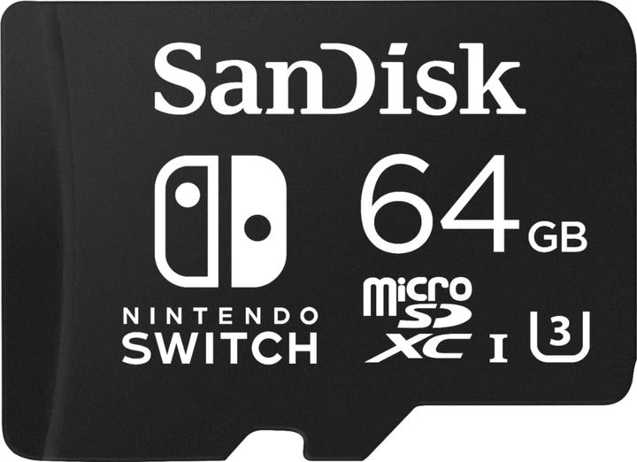 Produktbild SanDisk Nintendo Switch (64 GB, microSDXC, U3, UHS-I)