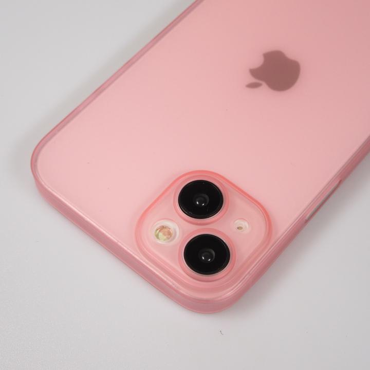 Actual product image PhoneLook Cover plastic ultra thin semi-transparent matt (Apple iPhone 15)