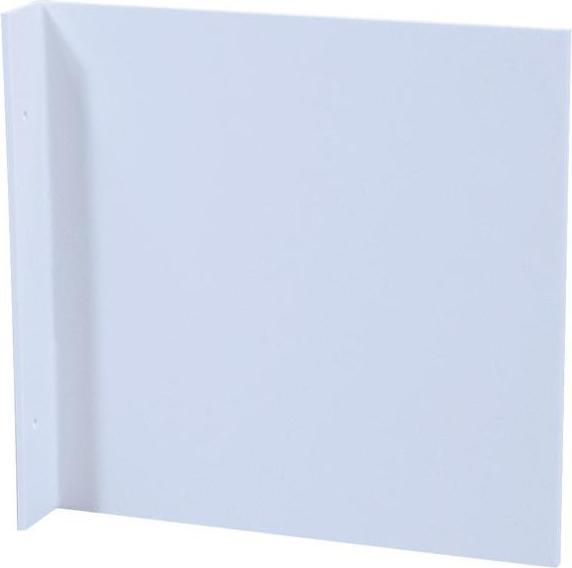 Productafbeelding HP Autozubehör Vlaggenbord L148xB148 mm blanco wit voor kunststof folieborden