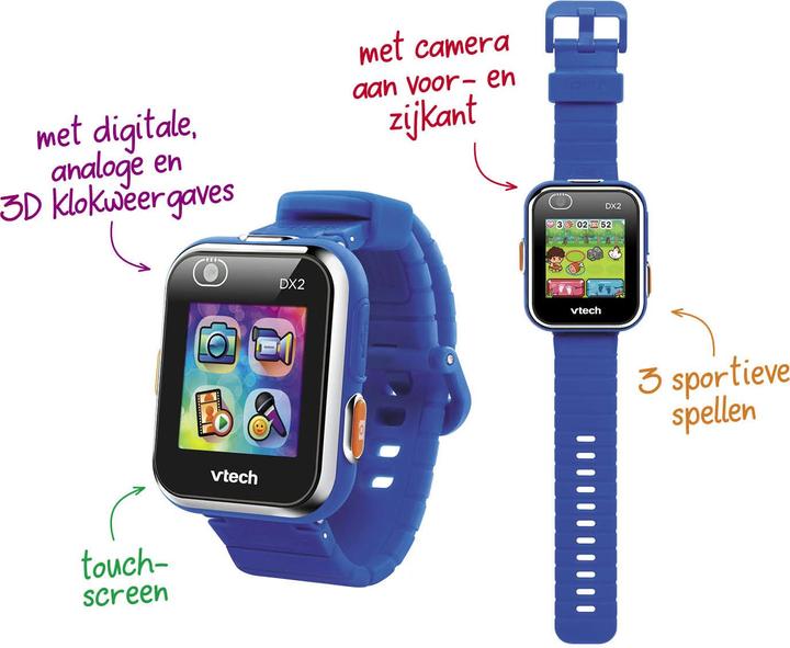 Image du produit VTech Kidizoom Smartwatch DX2 Blauw (Néerlandais)