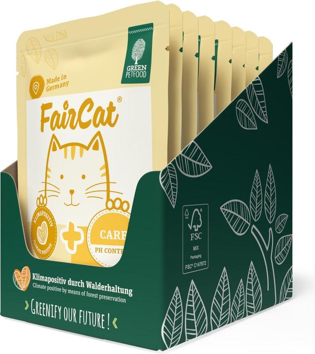 Produktbild Green Petfood Nassfutter FairCat (Adult, 8 Stk., 784 g)
