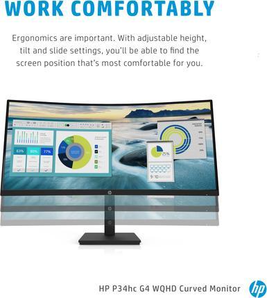 Immagine prodotto HP P34hc (3440 x 1440 pixel, 34")