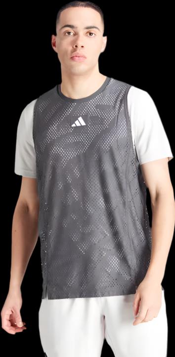 Produktbild adidas Tennis Pro Layering Tee Carbon Grey Man (L)
