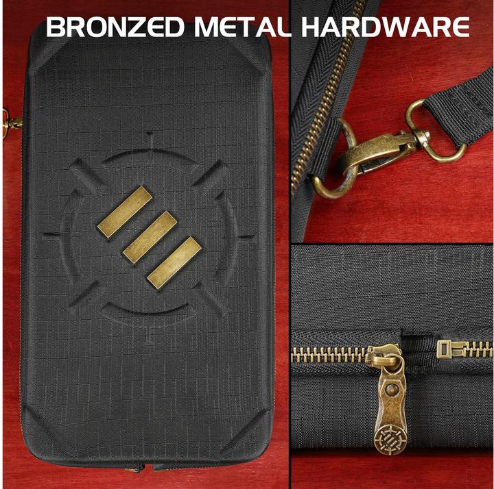 Produktbild Enhance Tabletop RPGs Community Dice Organizer Case & XL Rolling Tray Black