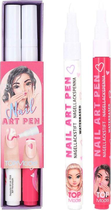 Produktbild Top Model Topmodel - TOPModel Nail Polish Pen Set BEAUTY and ME - Pink and White, Peach-Coloured and Purple -