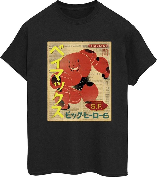 Produktbild Disney Big Hero 6 Baymax Baymax Newspaper TShirt (XL)