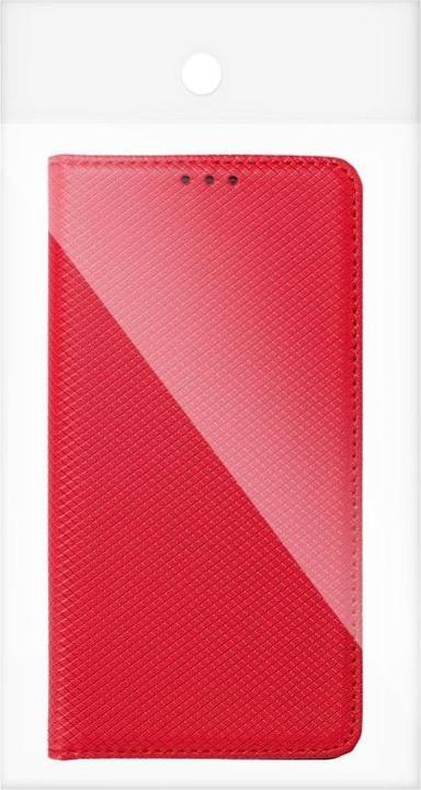 Actual product image OEM Back panel cover SMART CASE Book for REALME NOTE 50 red (Realme Note 50)