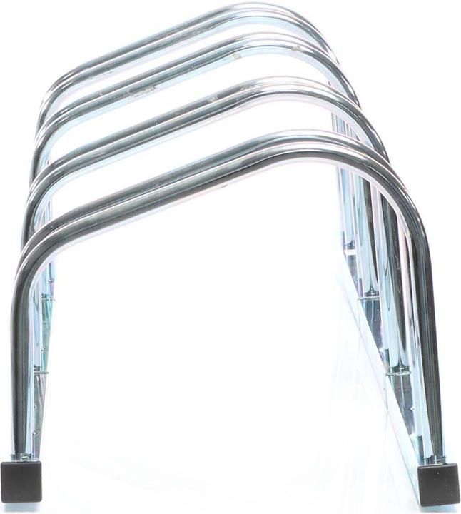 Produktbild Toboli Fahrradständer 4 Fahrräder 105x32x26cm verzinkt Boden- und Wandmontage