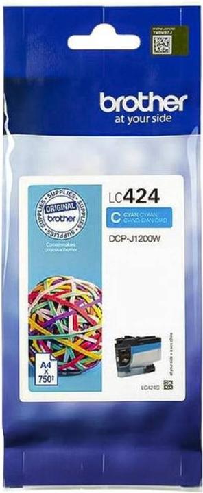 Produktbild Brother LC-424C Tintenpatrone – Cyan (C)
