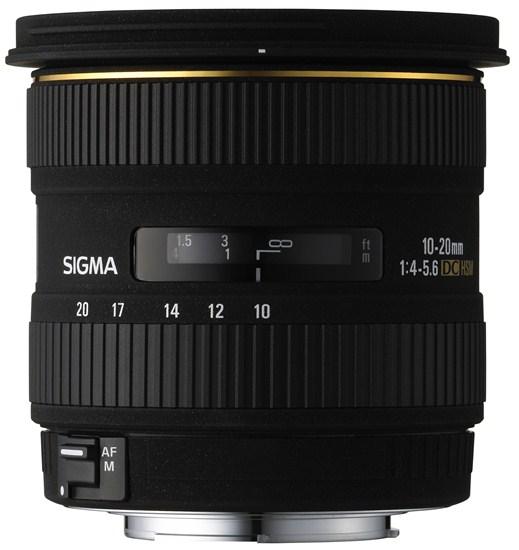 Productafbeelding Sigma 10-20mm f/4-5.6 EX DC HSM, Canon EF (Canon EF-S, APS-C / DX)