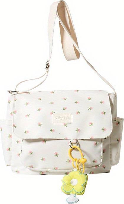 Immagine prodotto Only-Bags.Store Grosse Kapazität Nylon Material Messenger Bag, Causal Design Crossbody Bag mit Reissverschluss