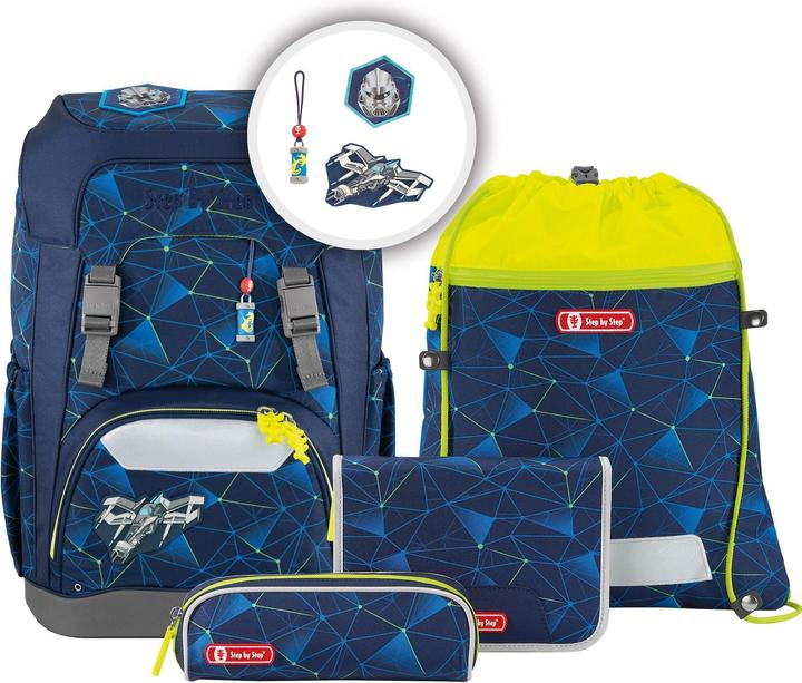 Step by Step Ranzen-Set GIANT, 5-teilig (23 l)