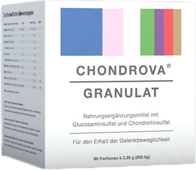 Nutritional values and ingredients Chondrova Glucosamine Chondroitin Granules (1 Piece, Granulate, 328 g)