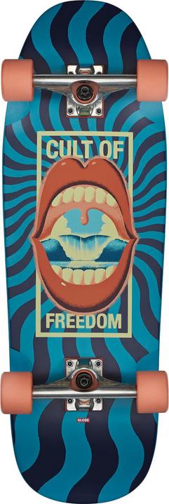 Globe Skateboard Dealer 30" - Cult Of Freedom/Blue- Complete 2023 (30")