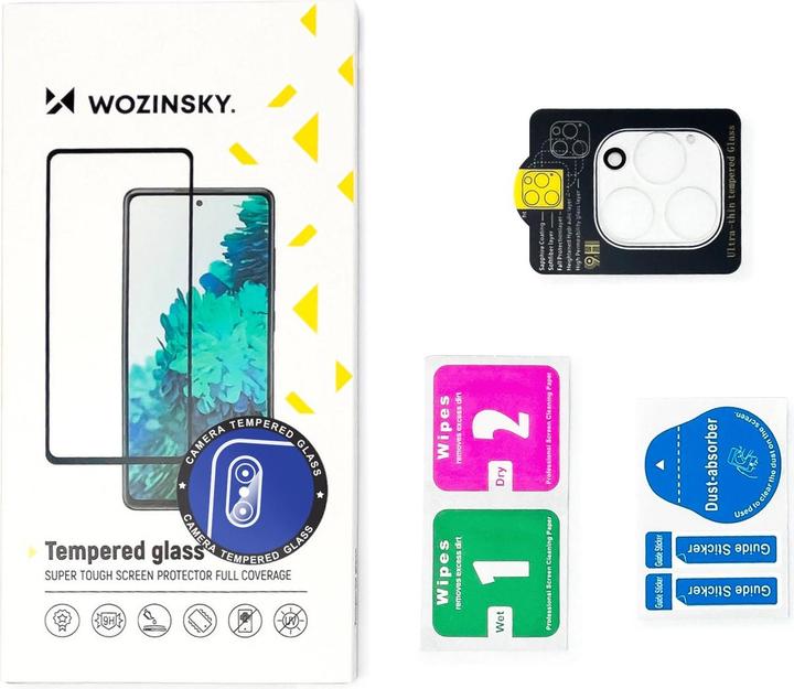 Immagine prodotto Wozinsky Full Camera Glass Tempered Glass für Xiaomi Redmi Note 14S, 2er-Pack (2 Pezzo/i, Xiaomi Redmi Note 14)