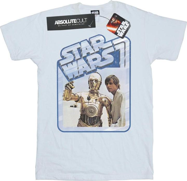 Immagine prodotto Star Wars Luke Skywalker And C-3PO Maglietta Ragazze (116)