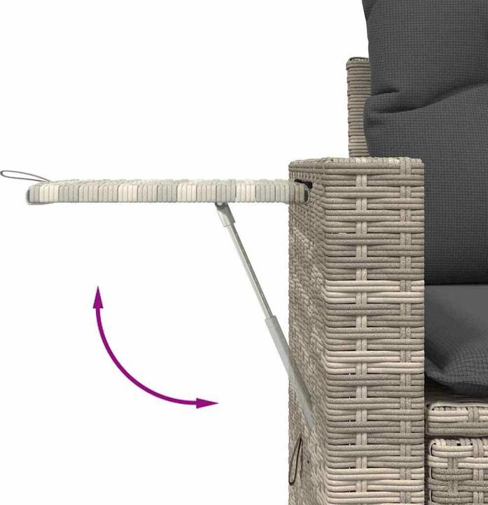 Produktbild VidaXL 10-tlg. Garten-Lounge-Set mit Kissen