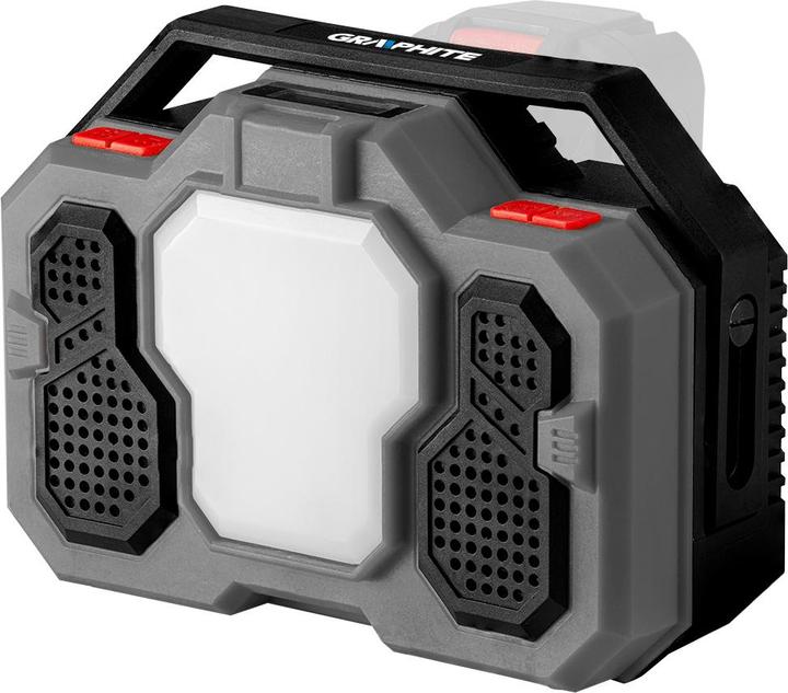 Produktbild Graphite Energie 18V Akku Netzwerkradio, Li-lon, ohne Akku