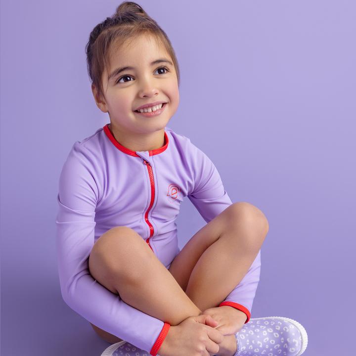 Immagine prodotto Swim Essentials Costume da bagno da bambina 62/68 Viola (68)