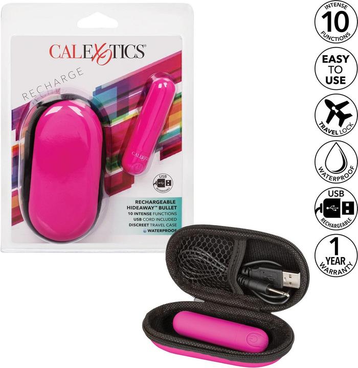 Image du produit CalExotics Rechargeable Hideaway™ Bullet - Rose