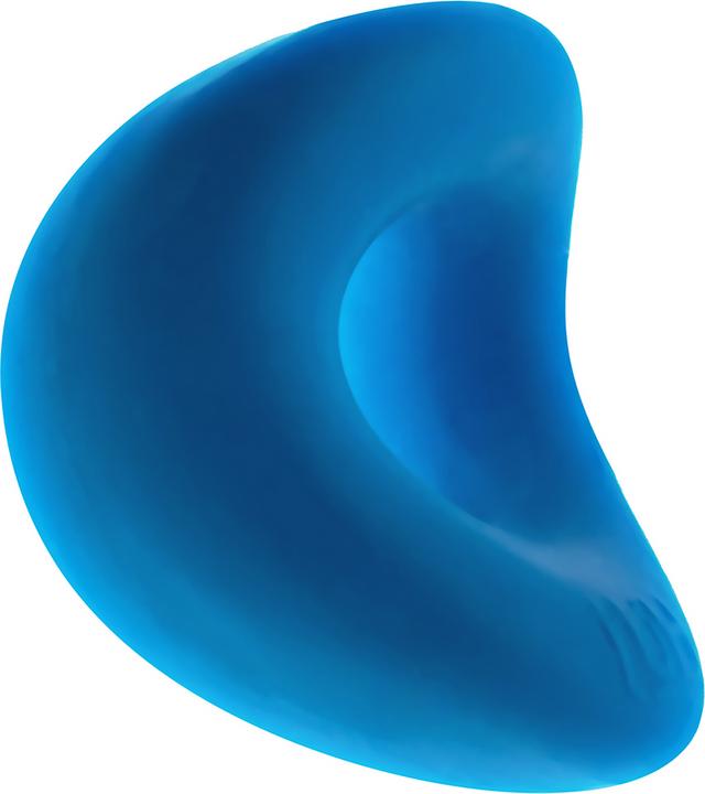 Produktbild Hünkyjunk Form - Curvy Cockring - Teal Ice