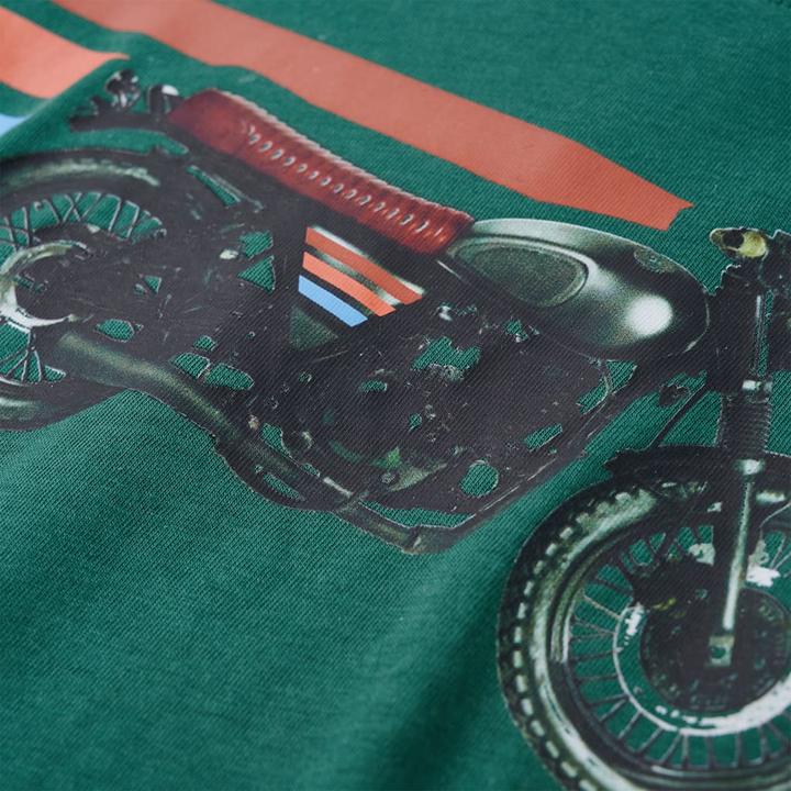Produktbild VidaXL Kinder-Langarmshirt Grün 128,Material: 100 (128)