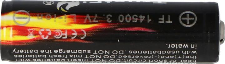 Actual product image Trustfire Akku 14500 geschützte Li-Ion-Zelle (Flame) (1 pcs., 14500, 900 mAh)