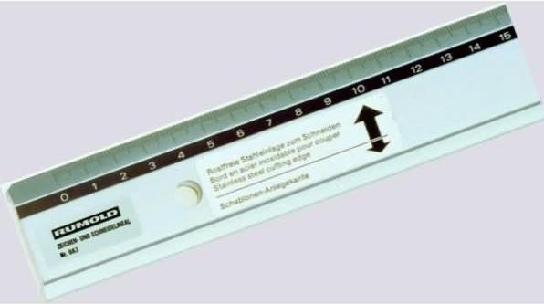 Actual product image Rumold Drawing and cutting rulers (100 cm)