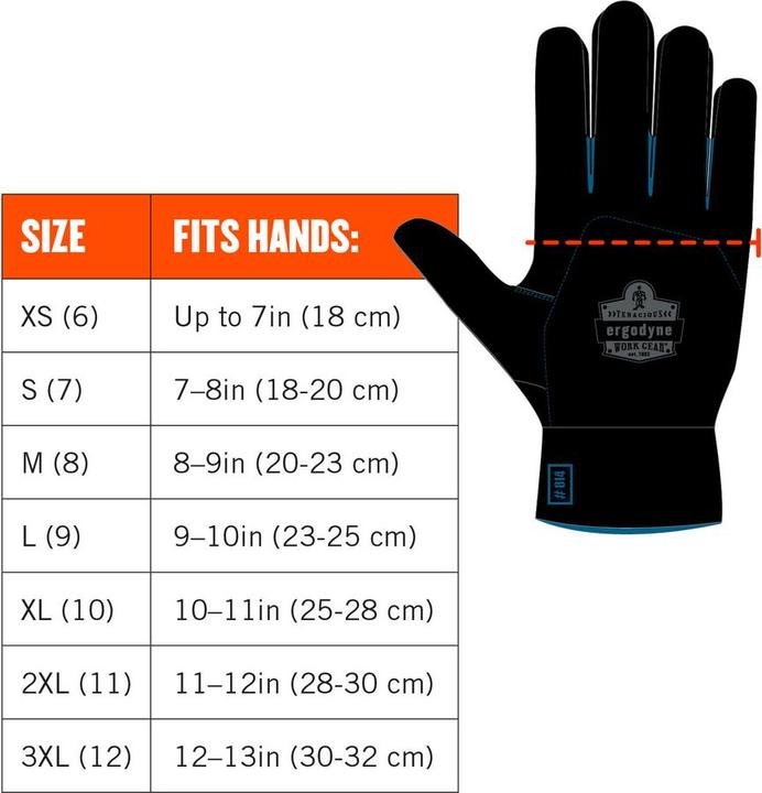 Produktbild Ergodyne Thermohandschuh Proflex 817 WP, isoliert, wasserdicht, Grösse XXL (11) (XXL)