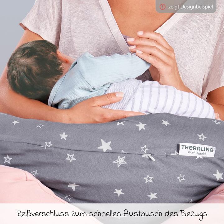 Produktbild Theraline Stillkissen Ersatzbezug für Stillkissen Das Komfort 180 cm - Feine