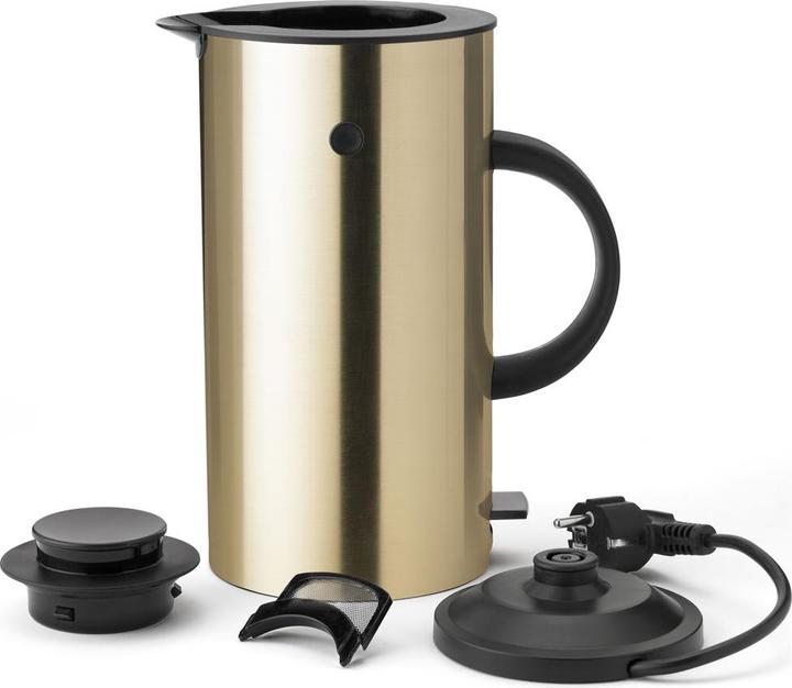Produktbild Stelton EM Wasserkocher brushed brass (1.50 l, EU-Stecker)