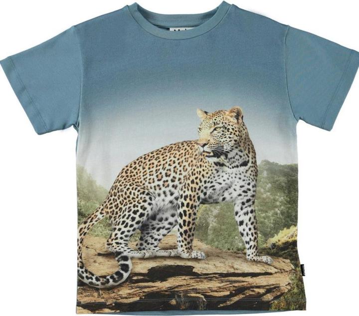 Actual product image Molo T Shirt Rasmus Leopard (104)