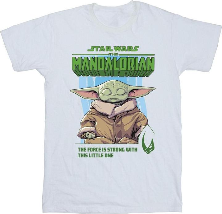 Star Wars The Mandalorian The Force Is Strong TShirt (L)