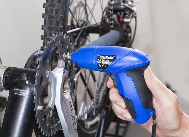 Produktbild Westfalia Akku Schraubendreher 3,6 Volt mit USB Anschluss