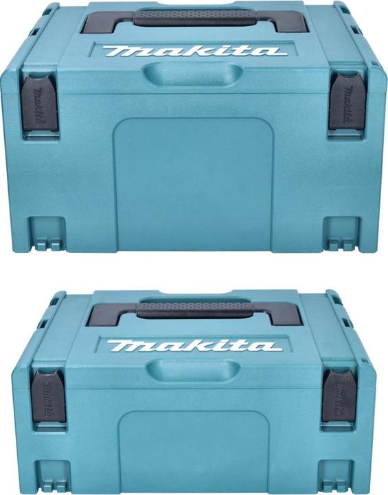 Produktbild Makita Makpac Set Gr. 1 + 2 + 3 + 4 Transportbox und Werkzeugkiste