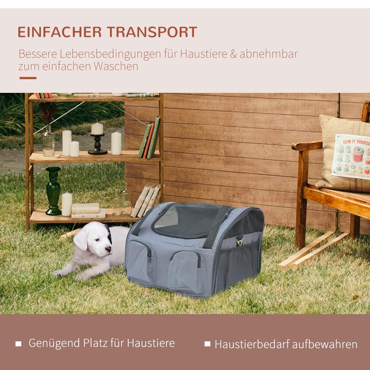 Produktbild PawHut Hundebox fürs Auto faltbar (Hund, Faltbar)