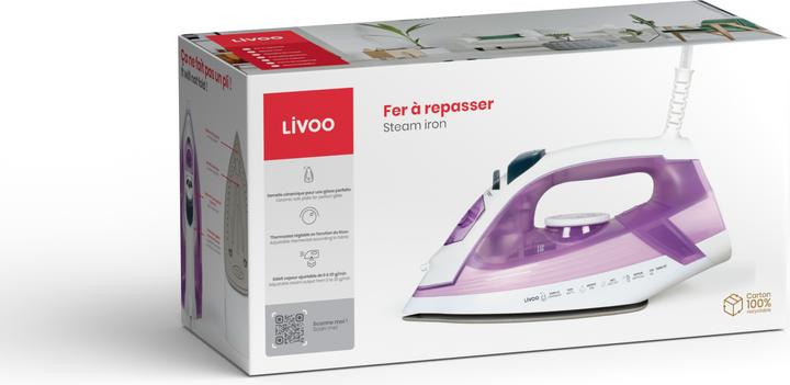 Produktbild Livoo Dampfbügeleisen (2000 W, 100 g/min)