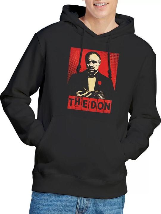 Immagine prodotto The Godfather Felpa con Cappuccio Don Vito Corleone Pop Art Uomo (L)