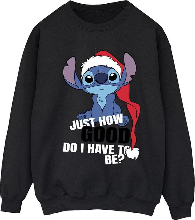 Disney Lilo & Stitch Just How Good Sweatshirt (S)