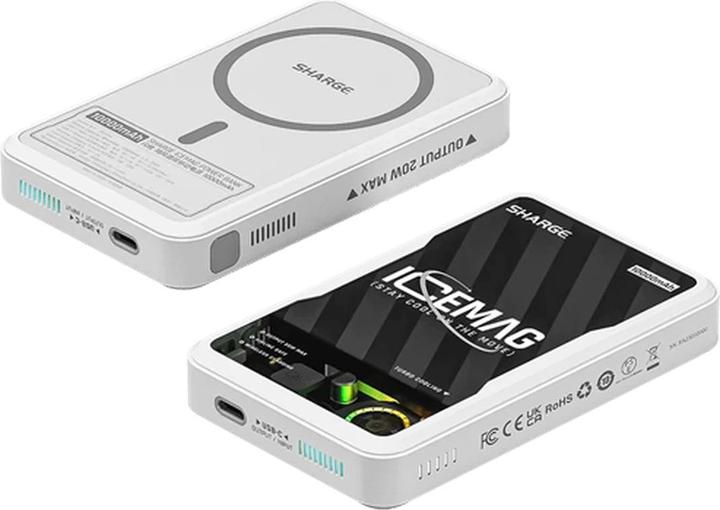 Image du produit Sharge Icemag (10000 mAh, 20 W, 37 Wh)