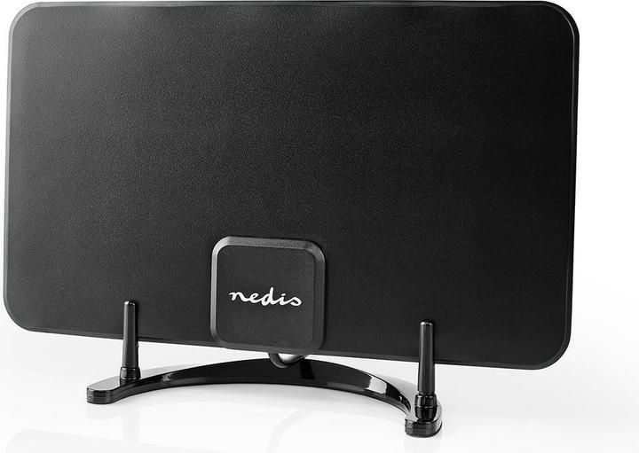 Produktbild Nedis Innenantenne | Aktiv | FM / UHF / VHF | Empfangsbereich: 0-25 km | LTE700 | Verstärkung dBi (b (Zimmerantenne, 26 dB, LTE, DVB-T / -T2)