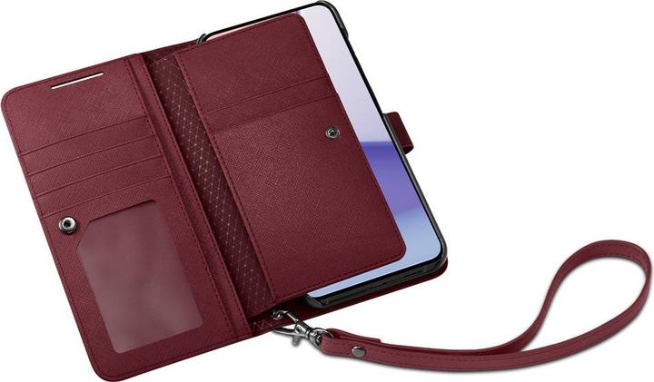 Produktbild Spigen Wallet S Plus für S916B Samsung Galaxy S23+ - burgundy (Samsung Galaxy S23+)